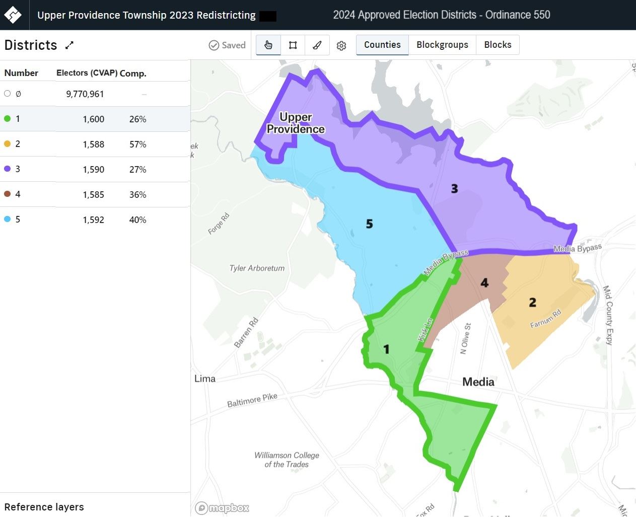 Approved 2024 District Map